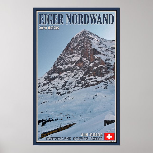 The North Wall of the Eiger Poster (Front)