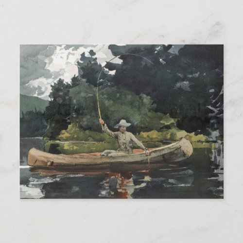 The North Woods Winslow Homer Postcard