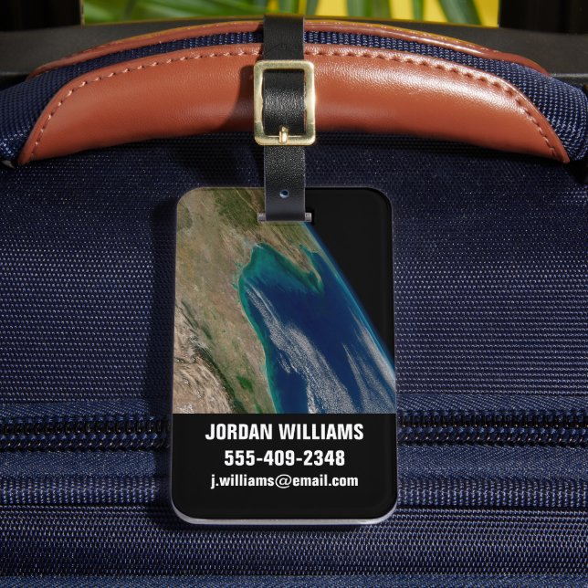 The Northern Gulf Of Mexico. Luggage Tag (Front Insitu 2)