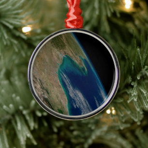 The Northern Gulf Of Mexico. Metal Ornament