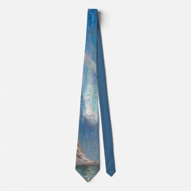 The Northern Lights from North Norway (Aurora) Neck Tie (Front)