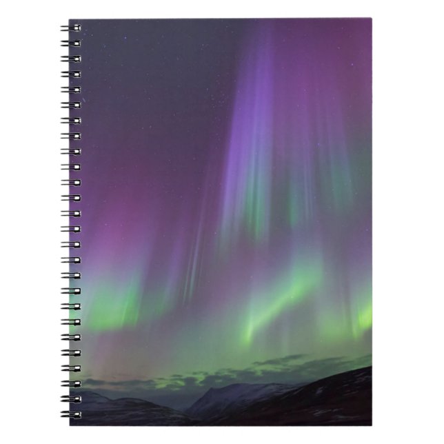 The Northern Lights | North Iceland Notebook (Front)