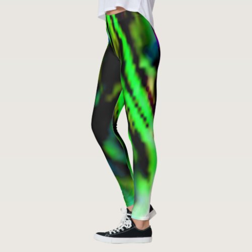 The Northern Lights Of Hope Leggings