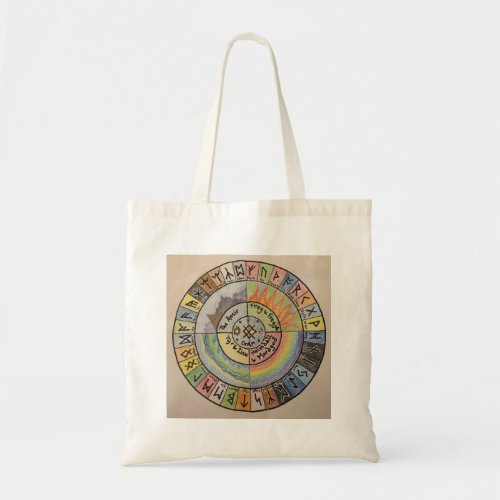 The Northumbrian Futhark Tote Bag