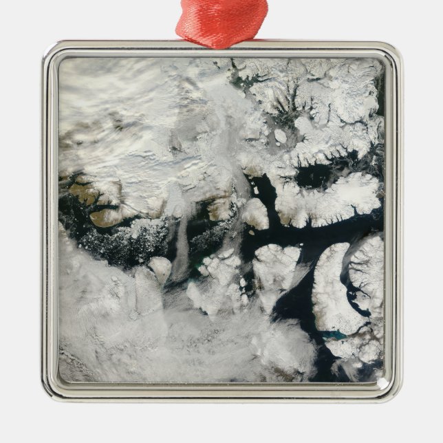 The Northwest Passage 2 Metal Ornament (Front)