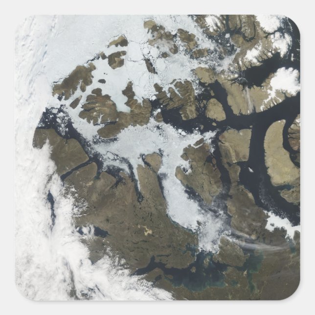 The Northwest Passage Square Sticker (Front)