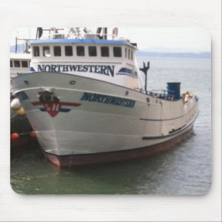 The Northwestern crab fishing boat Mouse Pad