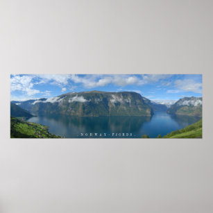 The Norway Fjords Poster