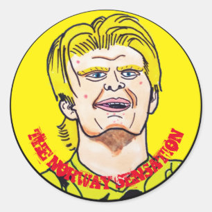The Norway Sensation Classic Round Sticker