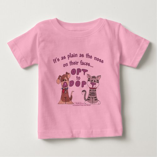 The Nose on Their Faces Baby T_Shirt