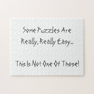 The Not So Easy Puzzle