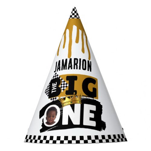 The Notorious Big ONE Hip Hop 1st Birthday Photo Party Hat