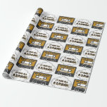 The Notorious Big ONE Hip Hop Birthday Retro Wrapping Paper
