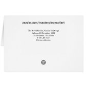 The Novel Reader, Van Gogh Fine Art Cards (Back Horizontal)
