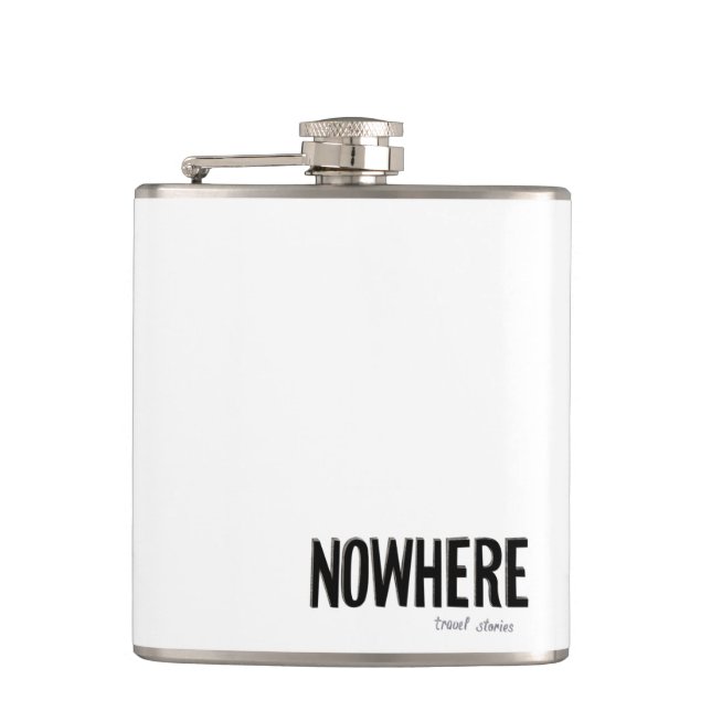 The Nowhere Travel Flask (Front)