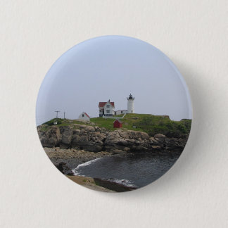 The Nubble Lighthouse Maine Button