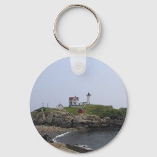 The Nubble Lighthouse Maine Keychain