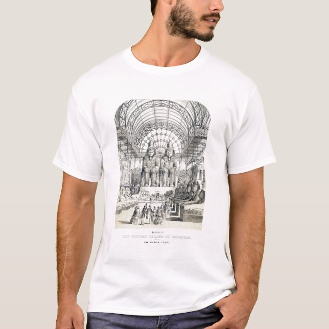 The Nubian Court at The Crystal Palace in Sydenham T-Shirt (Front)