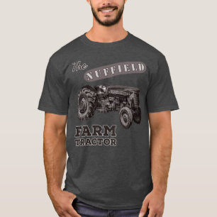 The NUFFIELD Farm Tractor Nostalgic farmer friend T-Shirt