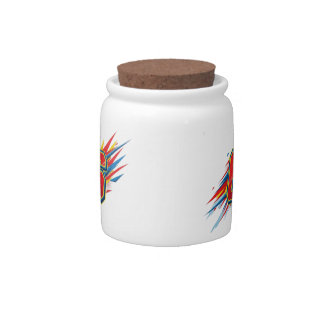 "The Number 6: A Symbol of Harmony and Love" Candy Jar