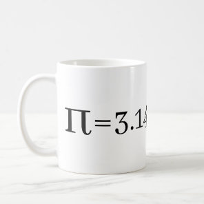 The Number Pi Math & Science Lovers Coffee Mug