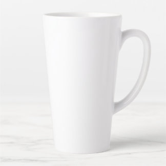 The number zero (0) in black latte mug