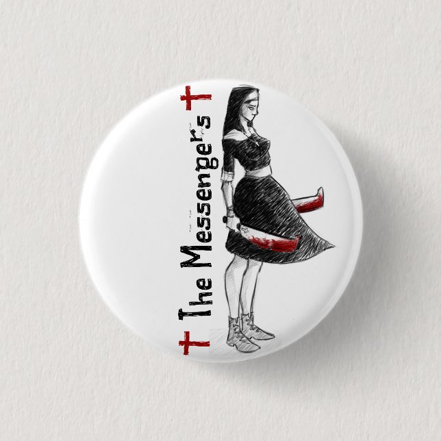 The NUN Pinback Button (Front)