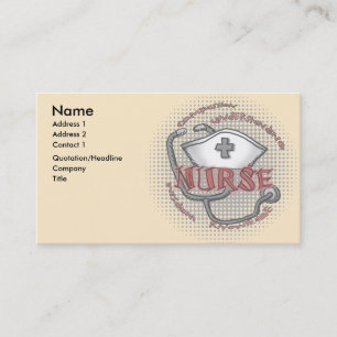 The nurse axiom  business card