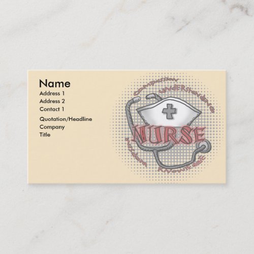 The Nurse Axiom Business Card Templates