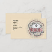 The Nurse Axiom custom name Business Card (Front/Back)