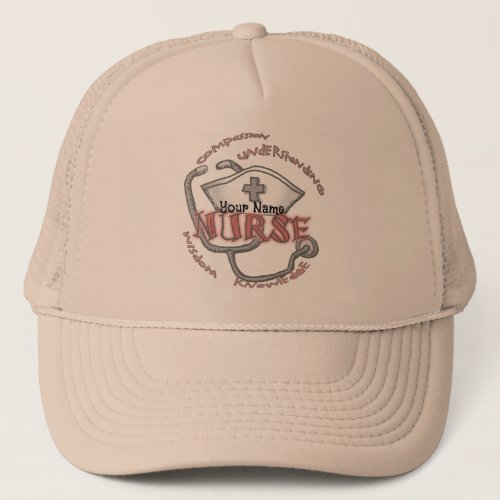 The Nurse Axiom custom name Hat 