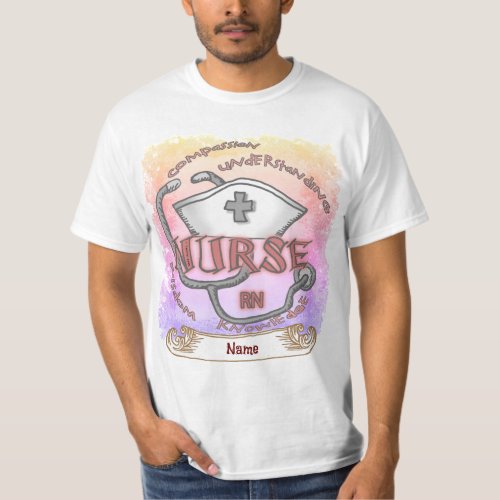 The Nurse Axiom custom name T_Shirt