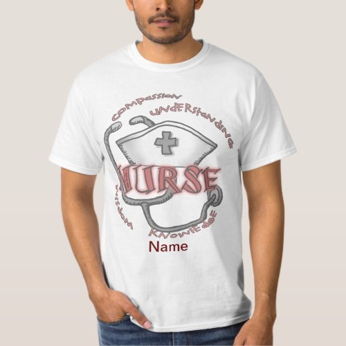 The Nurse Axiom custom name T_Shirt