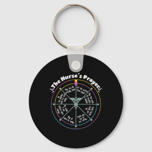 The Nurse´s Prayer Nurse Week Apparel Rn Lpn Medic Keychain