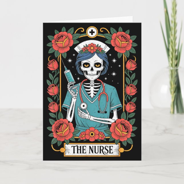 The Nurse Tarot Card  (Front)