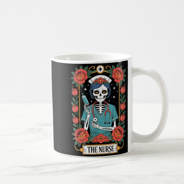 The Nurse Tarot Card  Coffee Mug (Right)