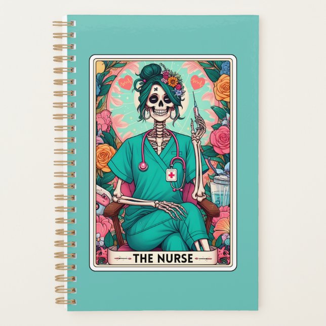 The Nurse Tarot Card Planner (Front)