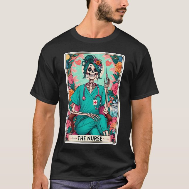 The Nurse Tarot Card T-Shirt (Front)