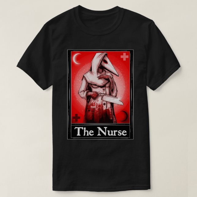 The Nurse Tarot T-Shirt (Design Front)