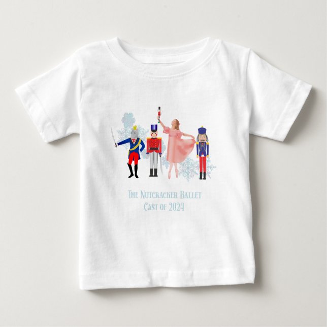 The Nutcracker 2024 Cast Baby T-Shirt (Front)
