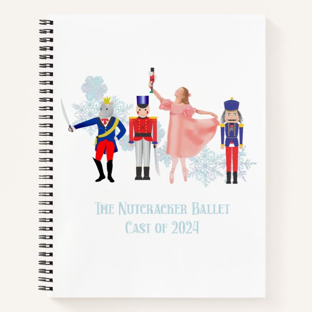 The Nutcracker 2024 Cast Notebook (Front)