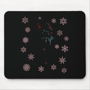 The Nutcracker Ballet And Clara Ballerina Christma Mouse Pad