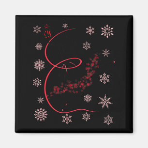 The Nutcracker Ballet And Clara Christmas Holiday Magnet