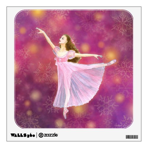 The Nutcracker Ballet Art Wall Decal _ Clara