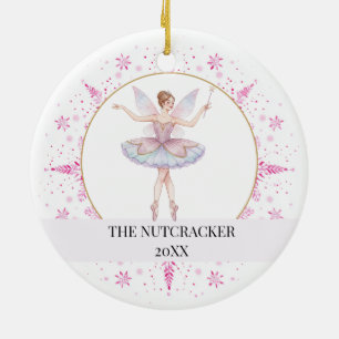 The Nutcracker Ballet Christmas Holiday Ceramic Ornament
