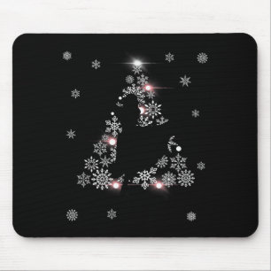 The Nutcracker Ballet Clara Tree Christmas Holiday Mouse Pad