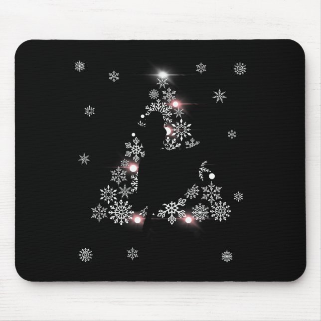 The Nutcracker Ballet Clara Tree Christmas Holiday Mouse Pad (Front)