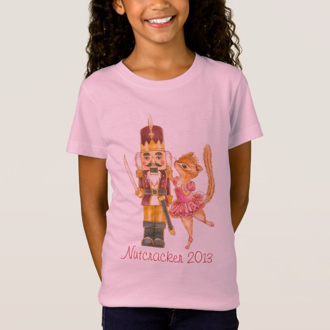 The Nutcracker Ballet Girls T-shirt (Front)
