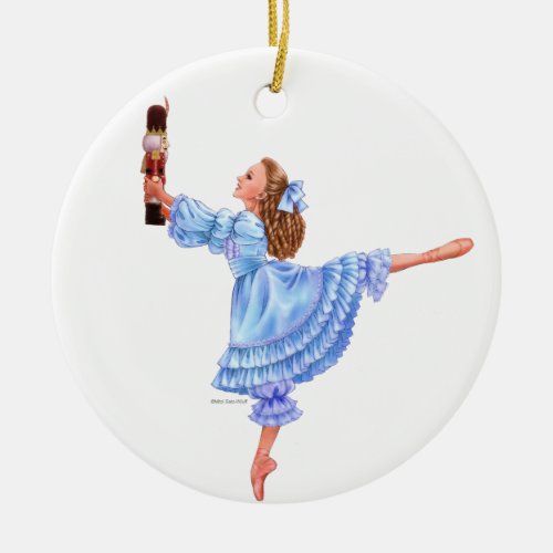 The Nutcracker Ballet Keepsake Ornament with Clara