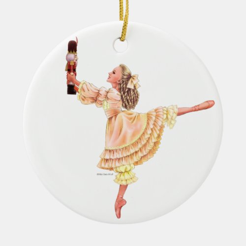 The Nutcracker Ballet Keepsake Ornament with Clara
